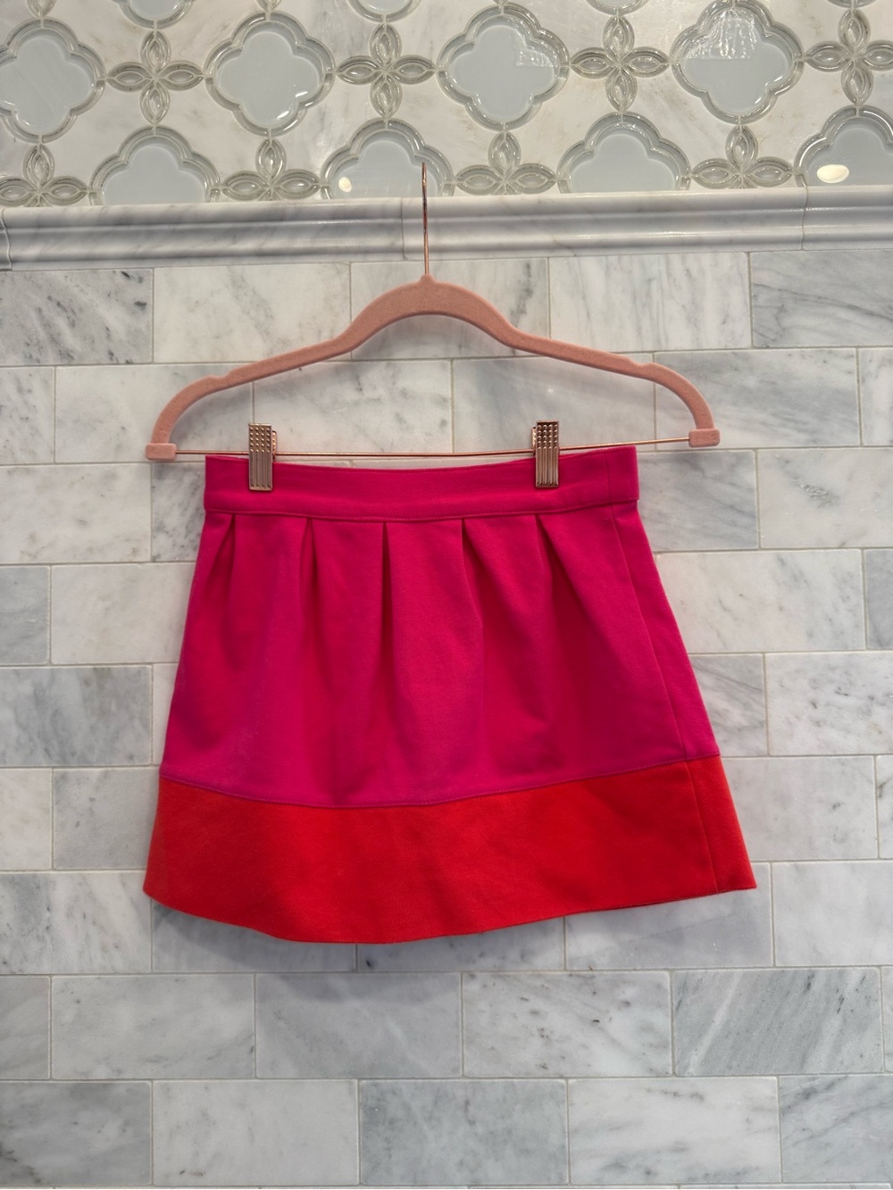Gymboree colorblock stripe skirt